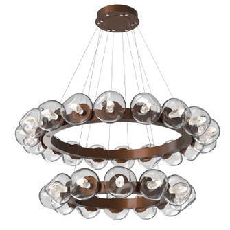 Luna LED Chandelier in Burnished Bronze (404|CHB0095-2T-BB-GC-CA1-L1)