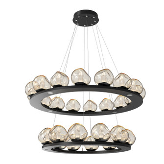 Luna LED Chandelier in Matte Black (404|CHB0095-2B-MB-GA-CA1-L3)