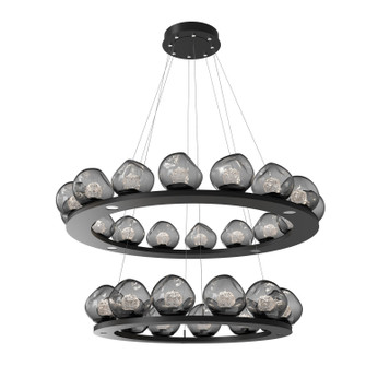 Luna LED Chandelier in Matte Black (404|CHB0095-2B-MB-FS-CA1-L3)