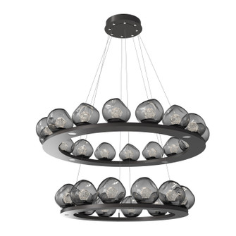 Luna LED Chandelier in Graphite (404|CHB0095-2B-GP-ZS-CA1-L3)