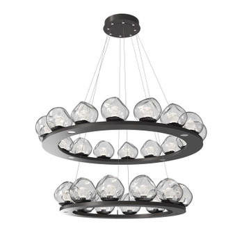 Luna LED Chandelier in Graphite (404|CHB0095-2B-GP-ZC-CA1-L1)