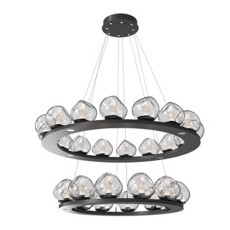 Luna LED Chandelier in Graphite (404|CHB0095-2B-GP-GC-CA1-L1)