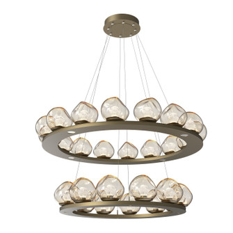 Luna LED Chandelier in Gilded Brass (404|CHB0095-2B-GB-ZA-CA1-L1)