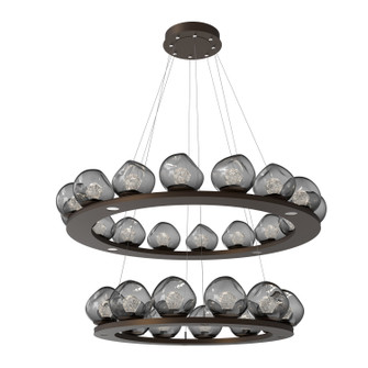 Luna LED Chandelier in Flat Bronze (404|CHB0095-2B-FB-ZS-CA1-L1)