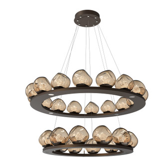 Luna LED Chandelier in Flat Bronze (404|CHB0095-2B-FB-ZB-CA1-L1)