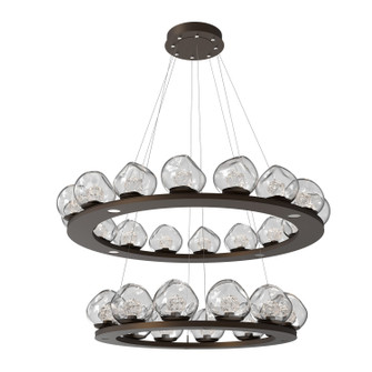 Luna LED Chandelier in Flat Bronze (404|CHB0095-2B-FB-FC-CA1-L1)