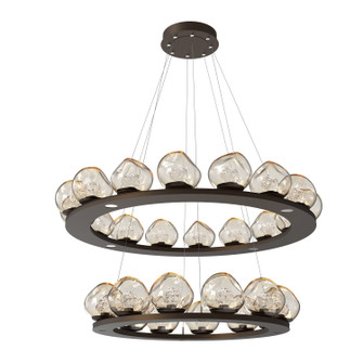 Luna LED Chandelier in Flat Bronze (404|CHB0095-2B-FB-FA-CA1-L3)