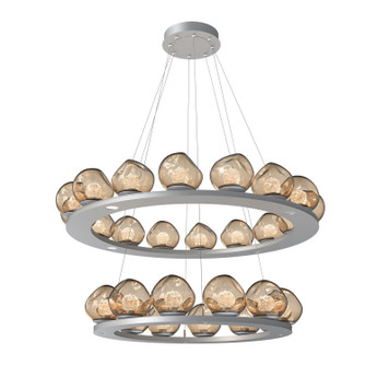 Luna LED Chandelier in Classic Silver (404|CHB0095-2B-CS-FB-CA1-L3)