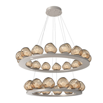 Luna LED Chandelier in Beige Silver (404|CHB0095-2B-BS-ZB-CA1-L3)