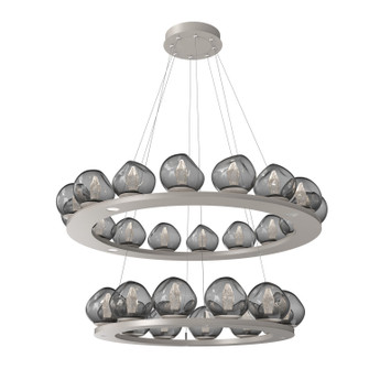 Luna LED Chandelier in Beige Silver (404|CHB0095-2B-BS-GC-CA1-L3)