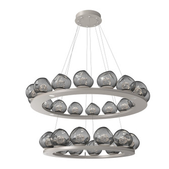 Luna LED Chandelier in Beige Silver (404|CHB0095-2B-BS-FS-CA1-L3)