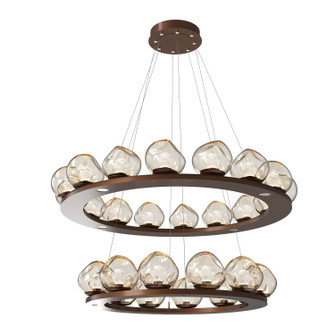 Luna LED Chandelier in Burnished Bronze (404|CHB0095-2B-BB-ZA-CA1-L1)