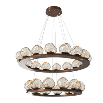 Luna LED Chandelier in Burnished Bronze (404|CHB0095-2B-BB-FA-CA1-L1)