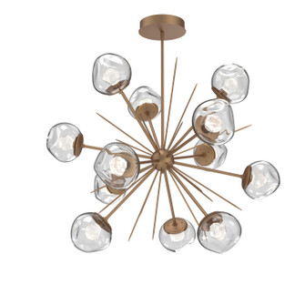 Luna LED Chandelier in Novel Brass (404|CHB0095-0H-NB-ZC-001-L3)