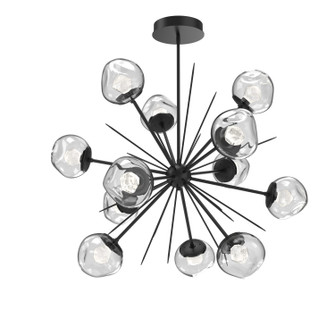 Luna LED Chandelier in Matte Black (404|CHB0095-0H-MB-ZC-001-L1)