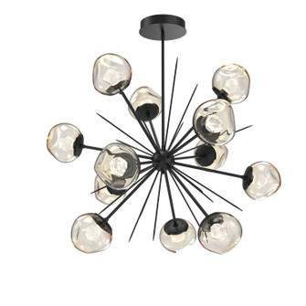 Luna LED Chandelier in Matte Black (404|CHB0095-0H-MB-ZA-001-L3)