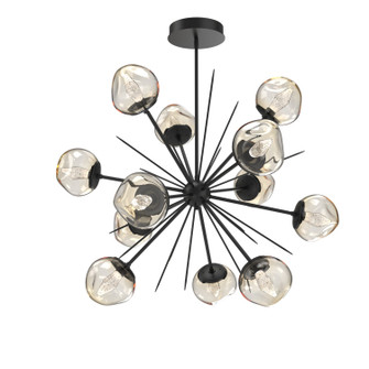 Luna LED Chandelier in Matte Black (404|CHB0095-0H-MB-GA-001-L1)