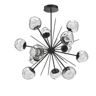 Luna LED Chandelier in Matte Black (404|CHB0095-0H-MB-FC-001-L3)