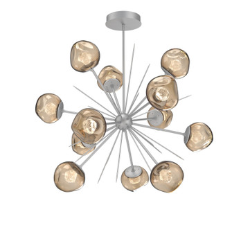 Luna LED Chandelier in Classic Silver (404|CHB0095-0H-CS-ZB-001-L3)