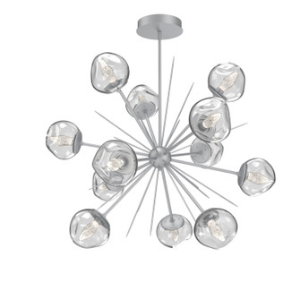 Luna LED Chandelier in Classic Silver (404|CHB0095-0H-CS-GC-001-L3)