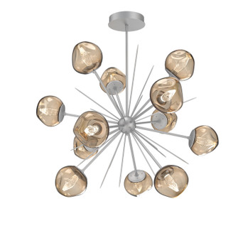 Luna LED Chandelier in Classic Silver (404|CHB0095-0H-CS-GB-001-L3)