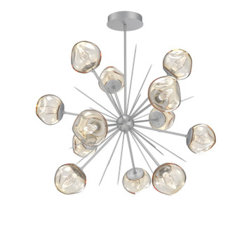 Luna LED Chandelier in Classic Silver (404|CHB0095-0H-CS-GA-001-L3)