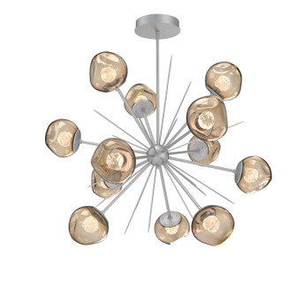 Luna LED Chandelier in Classic Silver (404|CHB0095-0H-CS-FB-001-L3)