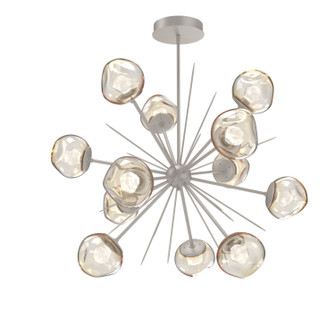 Luna LED Chandelier in Beige Silver (404|CHB0095-0H-BS-ZA-001-L3)