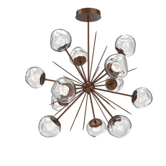 Luna LED Chandelier in Burnished Bronze (404|CHB0095-0H-BB-ZC-001-L3)