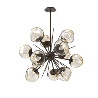 Luna LED Chandelier in Flat Bronze (404|CHB0095-0G-FB-GA-001-L3)