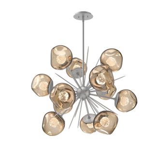 Luna LED Chandelier in Classic Silver (404|CHB0095-0G-CS-FB-001-L3)