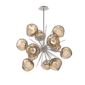 Luna LED Chandelier in Beige Silver (404|CHB0095-0G-BS-ZB-001-L3)