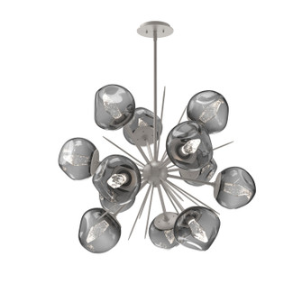 Luna LED Chandelier in Beige Silver (404|CHB0095-0G-BS-GS-001-L1)