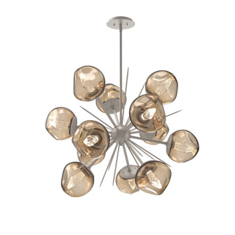 Luna LED Chandelier in Beige Silver (404|CHB0095-0G-BS-GB-001-L3)