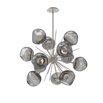 Luna LED Chandelier in Beige Silver (404|CHB0095-0G-BS-FS-001-L3)