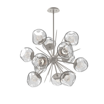 Luna LED Chandelier in Beige Silver (404|CHB0095-0G-BS-FC-001-L3)