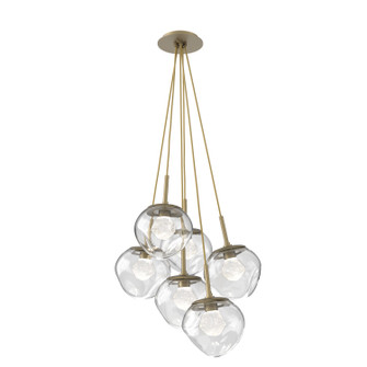 Luna LED Pendant in Gilded Brass (404|CHB0095-0F-GB-ZC-C01-L3)