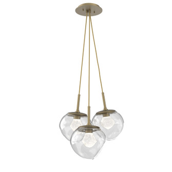 Luna LED Pendant in Gilded Brass (404|CHB0095-0E-GB-ZC-C01-L3)