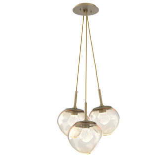 Luna LED Pendant in Gilded Brass (404|CHB0095-0E-GB-ZA-C01-L3)