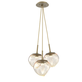 Luna LED Pendant in Gilded Brass (404|CHB0095-0E-GB-GA-C01-L3)