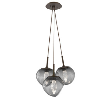 Luna LED Pendant in Flat Bronze (404|CHB0095-0E-FB-GS-C01-L3)