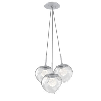 Luna LED Pendant in Classic Silver (404|CHB0095-0E-CS-ZC-C01-L3)