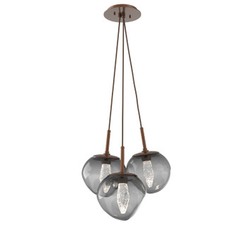 Luna LED Pendant in Burnished Bronze (404|CHB0095-0E-BB-GS-C01-L3)