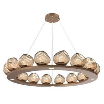 Luna LED Chandelier in Novel Brass (404|CHB0095-0D-NB-ZB-CA1-L1)