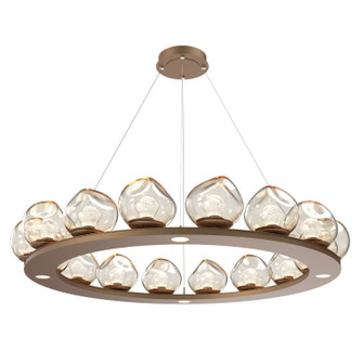 Luna LED Chandelier in Novel Brass (404|CHB0095-0D-NB-ZA-CA1-L3)