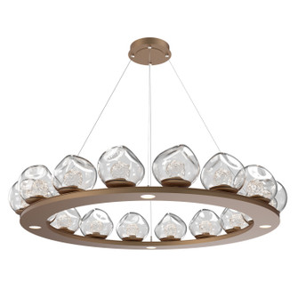 Luna LED Chandelier in Novel Brass (404|CHB0095-0D-NB-FC-CA1-L3)