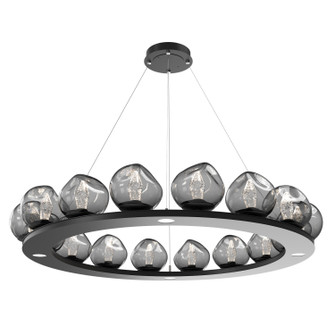 Luna LED Chandelier in Matte Black (404|CHB0095-0D-MB-GS-CA1-L3)