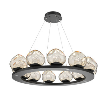 Luna LED Chandelier in Matte Black (404|CHB0095-0C-MB-FA-CA1-L3)