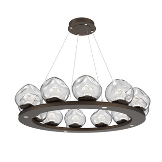 Luna LED Chandelier in Flat Bronze (404|CHB0095-0C-FB-ZC-CA1-L1)