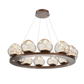 Luna LED Chandelier in Burnished Bronze (404|CHB0095-0C-BB-GA-CA1-L1)